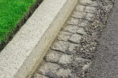 concrete curb